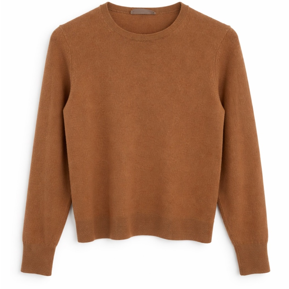 Everlane Women’s Tan Crewneck Sweater
